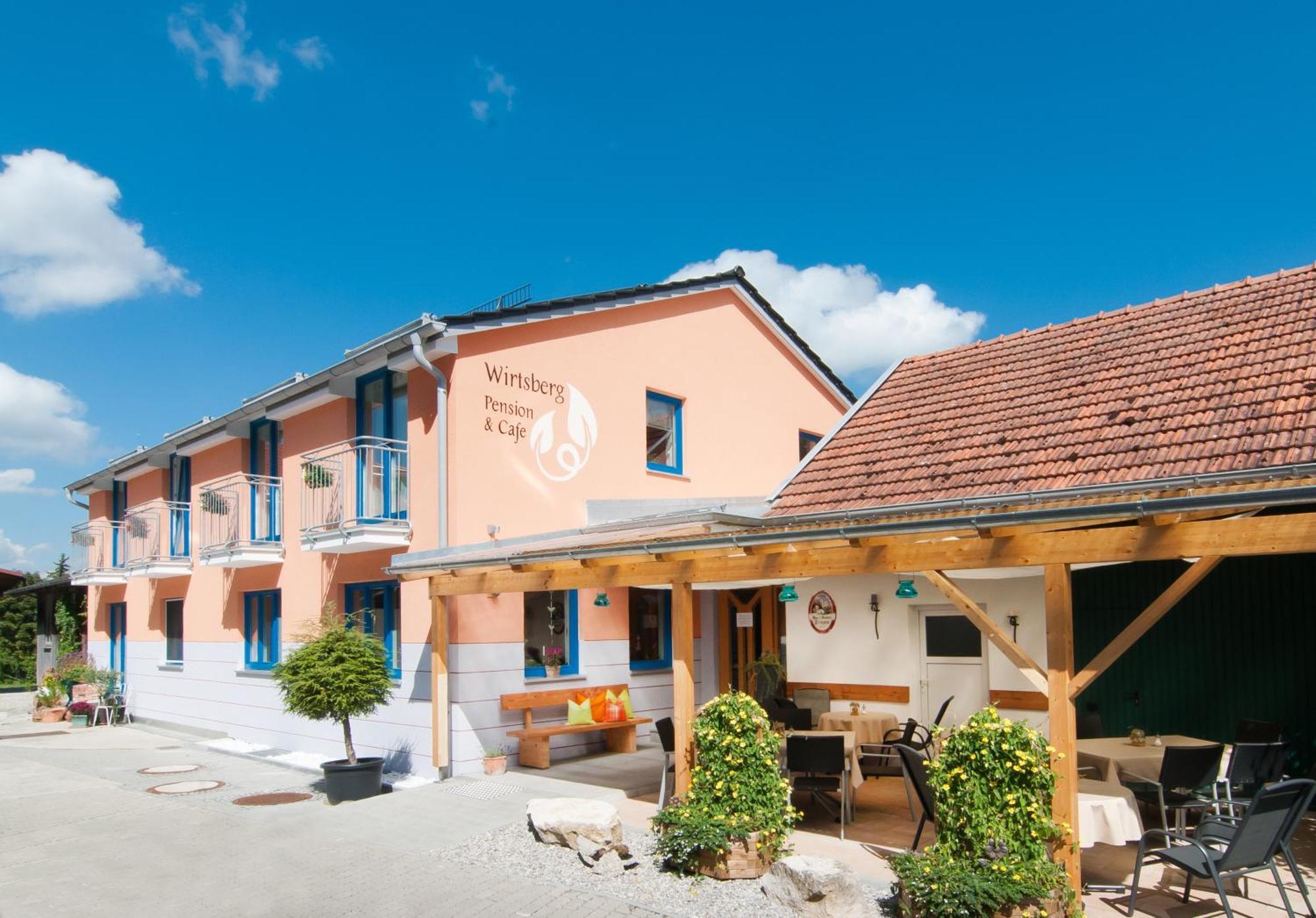 Wirtsberg Pension & Cafe Eching  Buitenkant foto